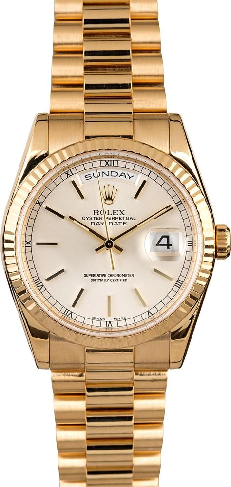 valutazion rolex oro mod president|rolex president price guide.